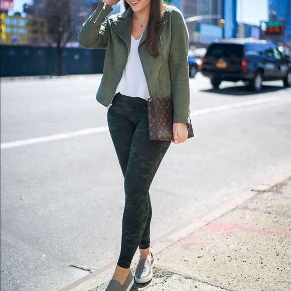 SPANX Jackets & Blazers - Spanx Camo Legging Tummy Control